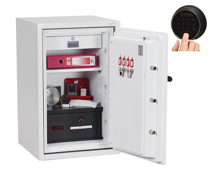 Phoenix Datacombi DS2502K, DS2502E, DS2502F Size 2 Data Safe with Key Lock, Electronic Lock or Fingerprint Lock. – With Free Delivery!