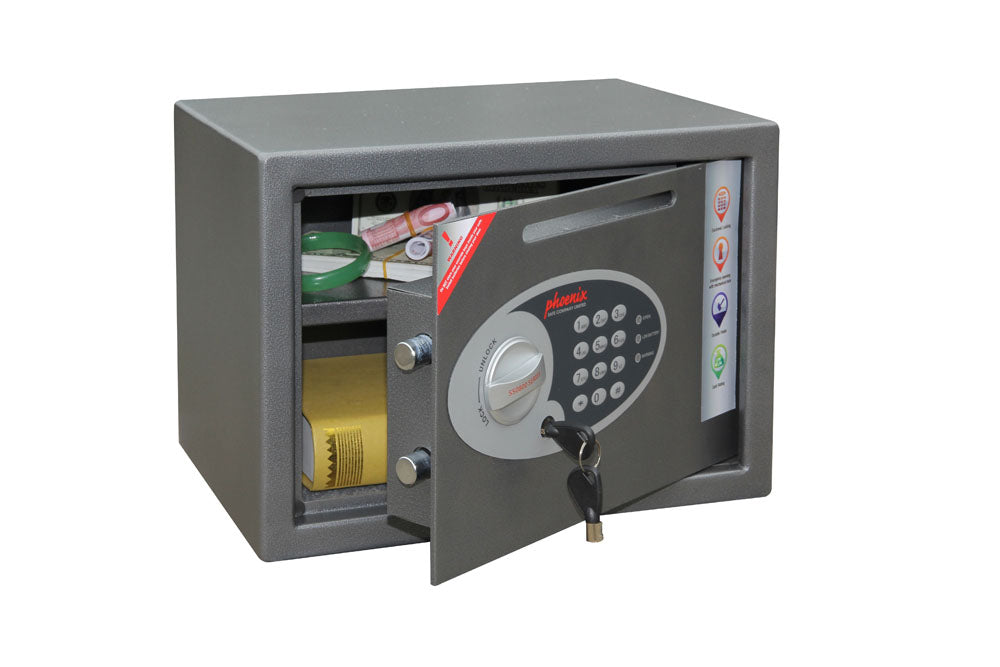 Phoenix Vela Home & Office SS0802KD, SS0802ED Size 2 Security Safe with Deposit Slot With Free Delivery!