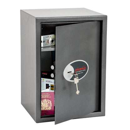 Phoenix Vela Home & Office SS0804K, SS0804E Size 4 Security Cash Safe Without Deposit Slot with Free Delivery!