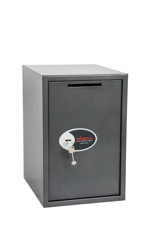 Phoenix Vela Home & Office SS0805KD SS0805ED Size 5 Security Cash Safe With Deposit Slot and Free Doorstep Delivery